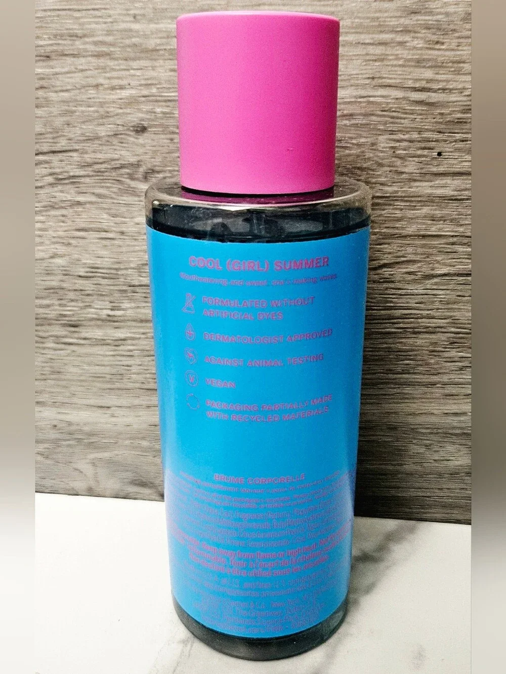 PINK by Victoria's Secret BLUE CRUSH Body Mist New 8.4oz MSRP $19.95 Spring 2026